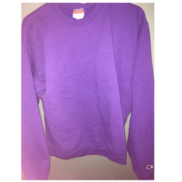 Purple Champion Sweatshirt - Picture 1 of 2